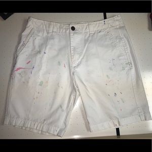 Aeropostale Men’s Tie Dyed/ Paint Splatter Shorts